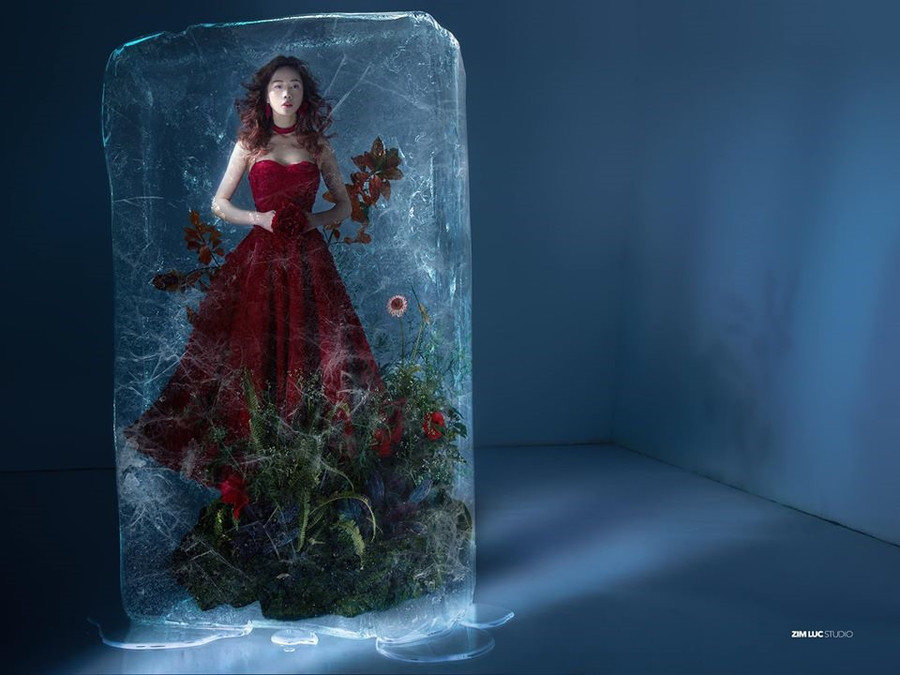 Sau vai diễn "Quỳnh búp bê", Phương Oanh tiếp tục gây ấn tượng với vai cô giáo Uyên đanh đá nhưng chất phác trong "Cô gái nhà người ta". Ảnh: Zimluc.  Sau vai diễn