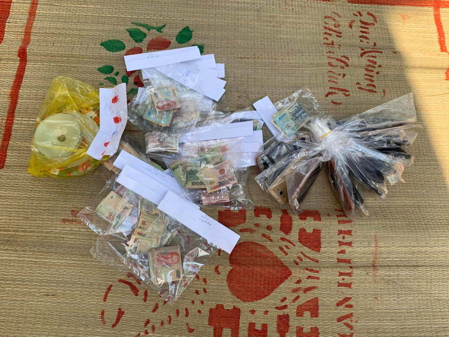Tang vật vụ án. Tang vật vụ án.