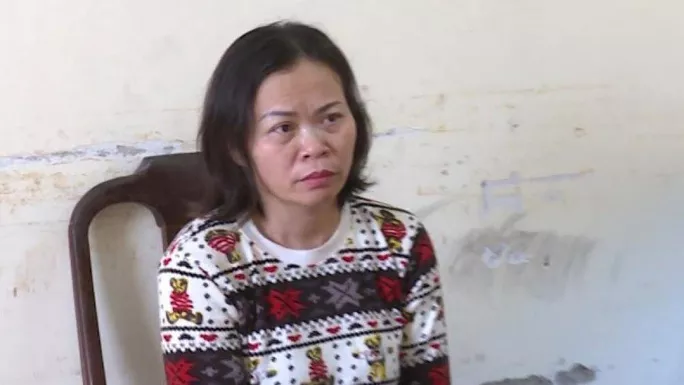 Bị can Nguyễn Thị Nguyên