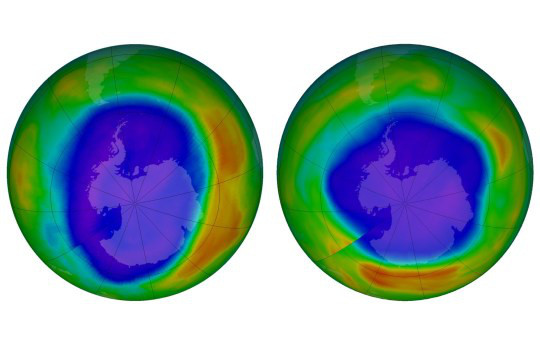 Sự phục hồi tầng ozone thực tế đang thúc đẩy những thay đổi về sự lưu thông bầu khí quyển. Ảnh: AP Sự phục hồi tầng ozone thực tế đang thúc đẩy những thay đổi về sự lưu thông bầu khí quyển. Ảnh: AP