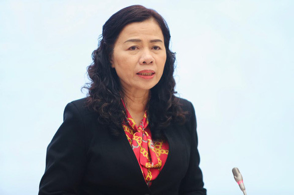 Bà Vũ Thị Mai, thứ trưởng Bộ Tài chính, cho biết sắp tới sẽ siết chặt thuế thu nhập cá nhân đối với người kinh doanh trên mạng - Ảnh: NGUYỄN KHÁNH