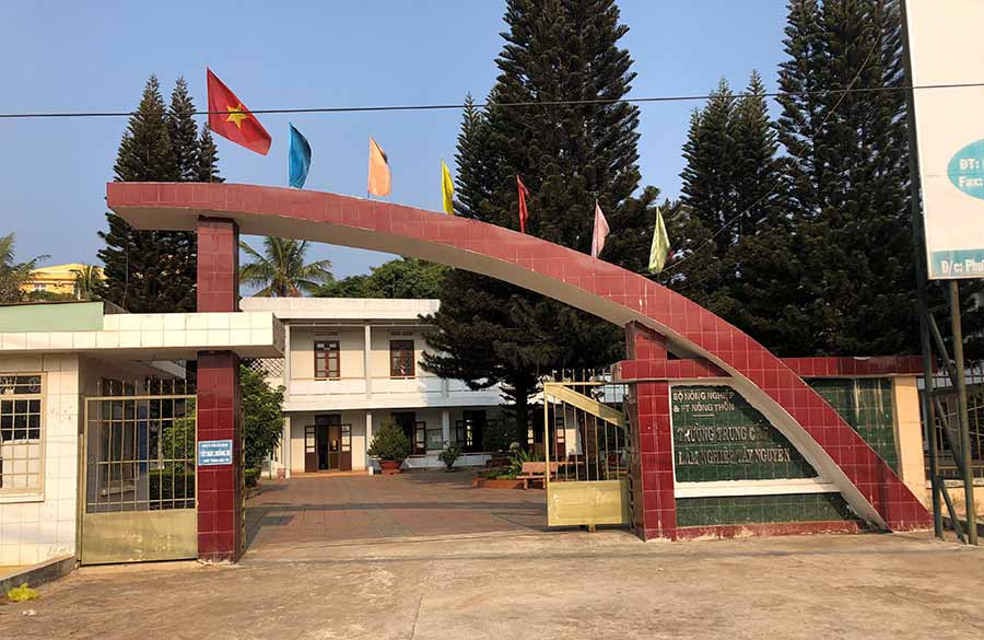 Trường Trung cấp Lâm nghiệp Tây Nguyên chính thức giải thể từ ngày 1-4-2020. Ảnh: P.L Trường Trung cấp Lâm nghiệp Tây Nguyên chính thức giải thể từ ngày 1-4-2020. Ảnh: P.L