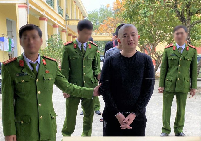 Lường Tuấn Vũ tại cơ quan công an Lường Tuấn Vũ tại cơ quan công an