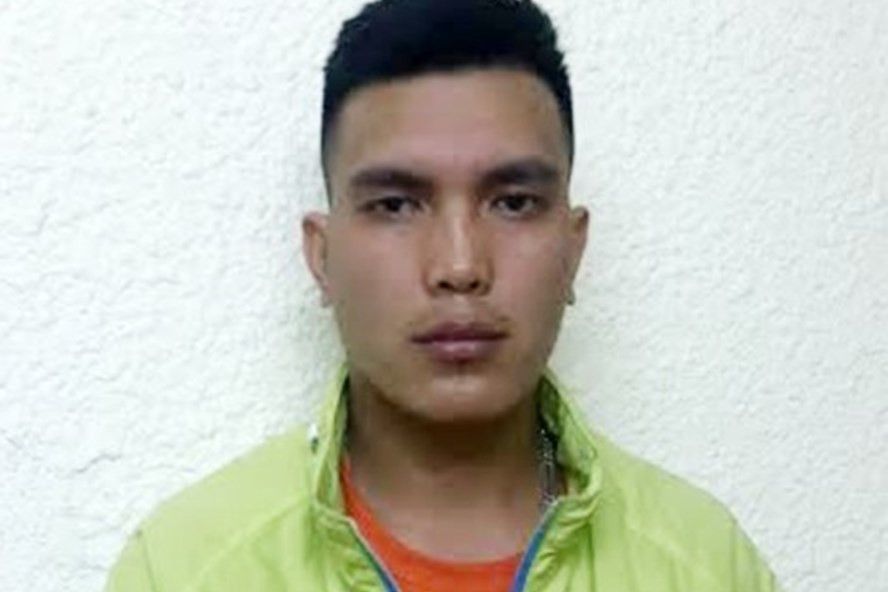 Nguyễn Khắc Thật tại cơ quan công an. Ảnh: Cơ quan công an. Nguyễn Khắc Thật tại cơ quan công an. Ảnh: Cơ quan công an.