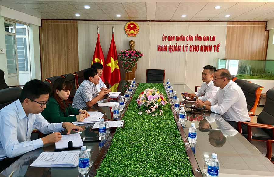Ban Quản lý Khu Kinh tế tỉnh Gia Lai nỗ lực vì một môi trường đầu tư minh bạch. Ảnh: Hà Duy