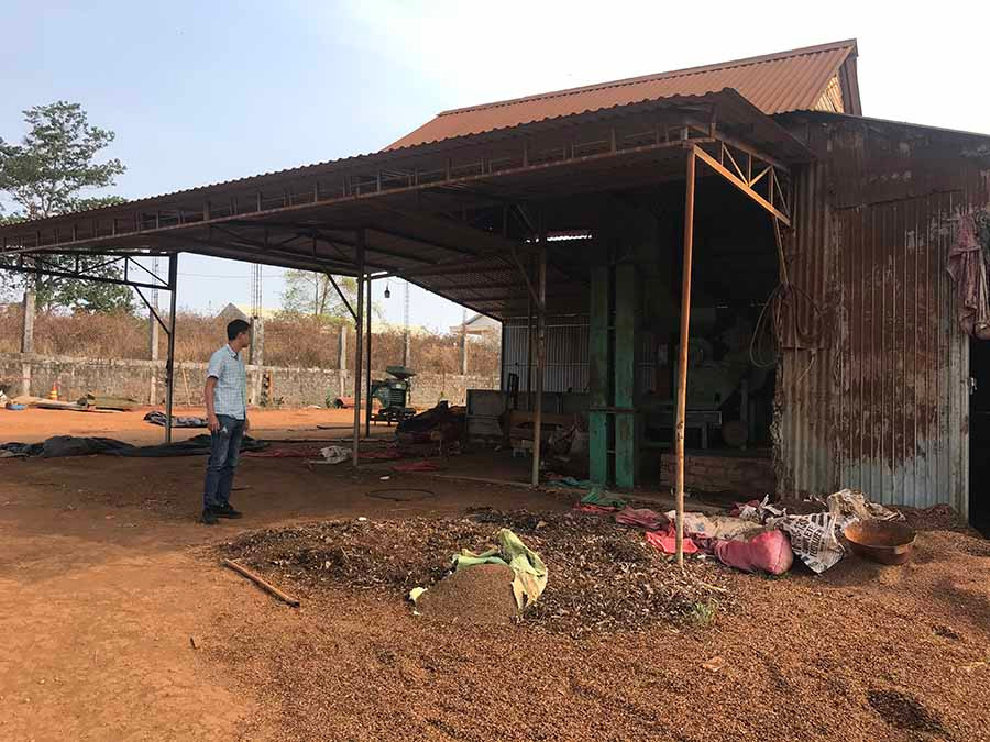  Nhà kho của gia đình bà Loan hiện không còn tài sản giá trị. Ảnh: V.N