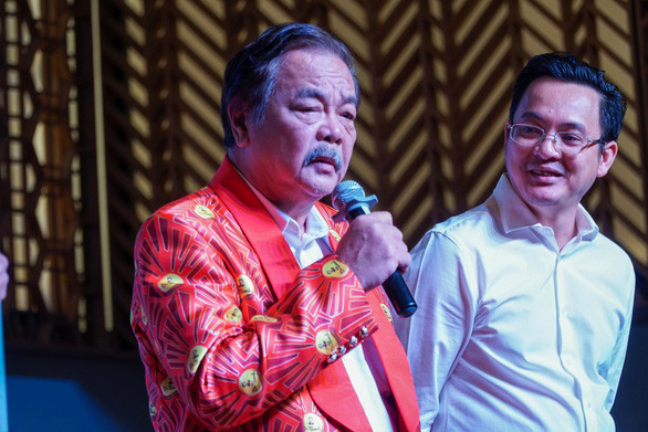 Ông Trần Quí Thanh, tổng giám đốc Tân Hiệp Phát vừa có sự hợp tác với Yeah1 - Ảnh: T.T