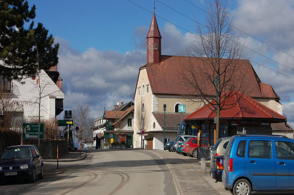 Một góc làng Thánh Corona, trùng tên với virus corona, khiến dân làng ấm ức - Ảnh: Chanel news Asia