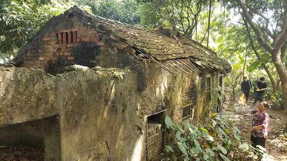 Căn nhà của gia đình thi sĩ thời khốn khó - Ảnh: THÁI LỘC
