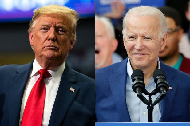  Ứng cử viên hàng đầu của đảng Dân chủ Joe Biden hiện đang dẫn trước Tổng thống Mỹ Donald Trump. (Nguồn: AP)