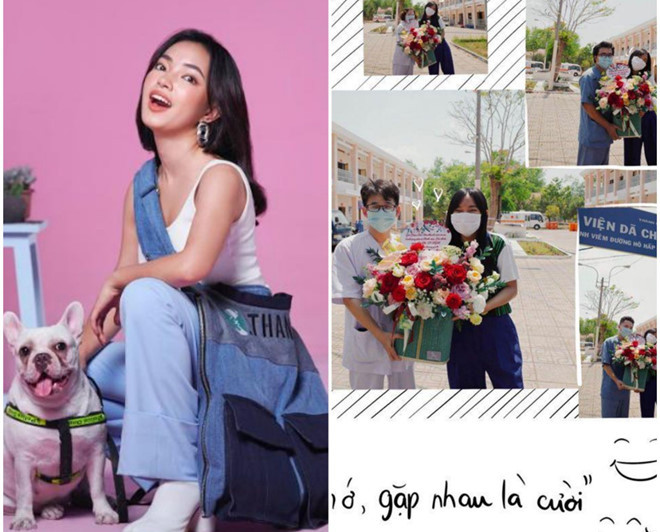 Châu Bùi được nhiều người trẻ ngưỡng mộ, đặc biệt sau việc cô tự nguyện đi cách ly tập trung tránh Covid-19. Ảnh NVCC