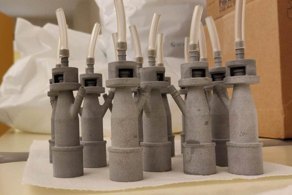 Van Venturi được in bằng công nghệ 3D - Ảnh: giornaledibrescia.it