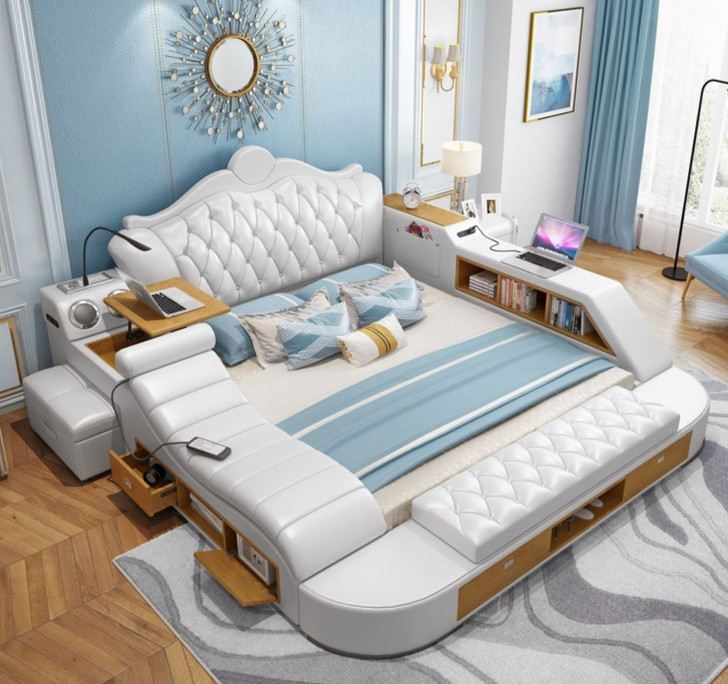Chiếc giường đa năng này sẽ khiến bạn chỉ muốn ở trên đó cả ngày. Chiếc giường đa năng này sẽ khiến bạn chỉ muốn ở trên đó cả ngày.