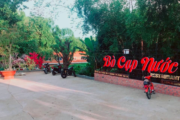 Quán Bọ Cạp Nước-nơi xảy ra vụ tranh chấp. Ảnh: L.V.N