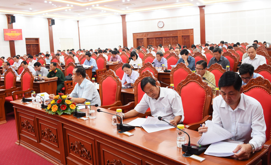 Các đại biểu tham dự hội nghị. Ảnh: M.N