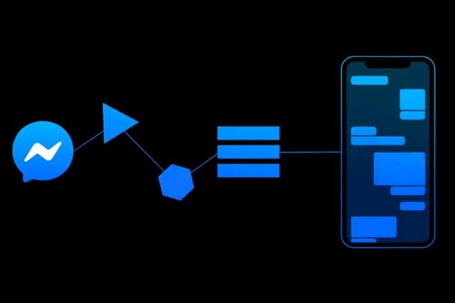Messenger cho iOS mới sẽ tiết kiệm dữ liệu di động và hoạt động nhanh hơn/ Ảnh: AFP