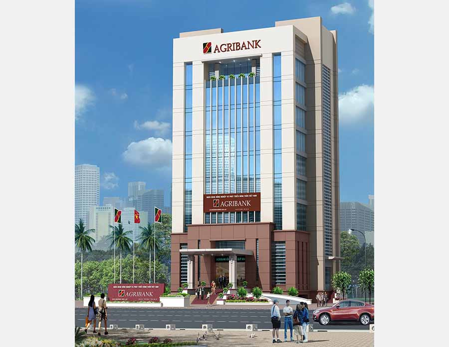 Phối cảnh trụ sở làm việc của Agribank Đông Gia Lai. Ảnh: P.T.T Phối cảnh trụ sở làm việc của Agribank Đông Gia Lai. Ảnh: P.T.T