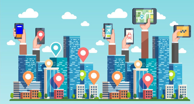 Với việc hầu như mỗi người dân đều có smartphone, ngành y tế sẽ dễ dàng theo dõi sự dịch chuyển của những người bị nhiễm và tình nghi nhiễm thông qua xác định vị trí địa lý. Ảnh chụp màn hình của Green Crest Capital