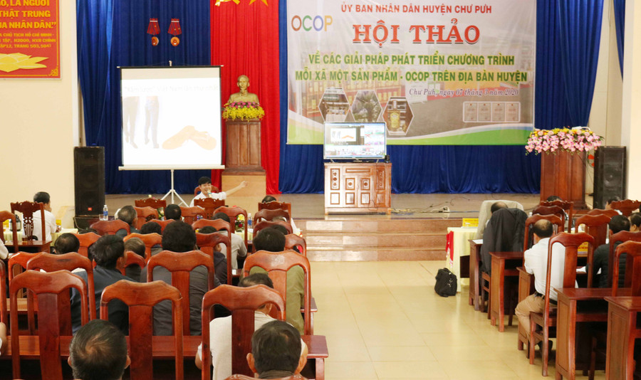 Quang cảnh buổi hội thảo. Ảnh: Ngọc Sang