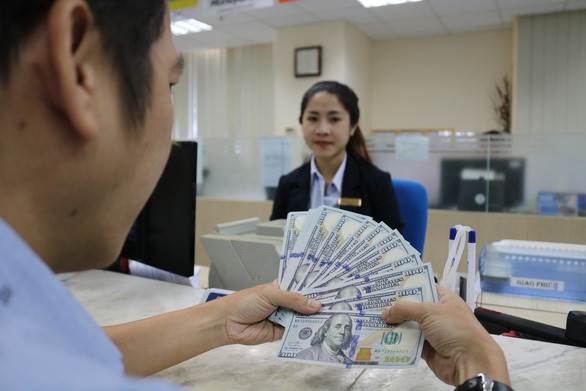  Giá USD đã bật tăng mạnh trong ngày hôm nay, 19-3 - Ảnh: NGỌC PHƯỢNG