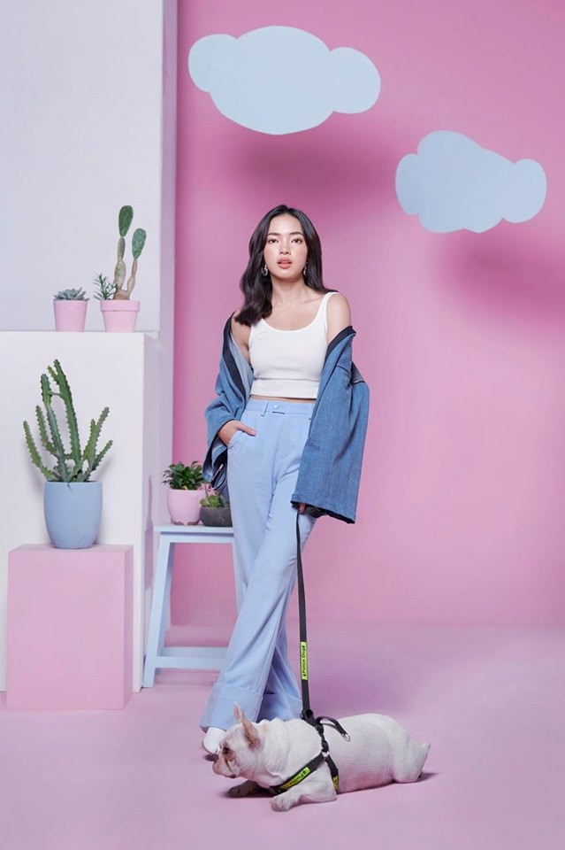 Trước đó, cô đã phải cách ly tập trung 14 ngày tại Bệnh viện Dã chiến Củ Chi (TP.HCM) sau khi trở về từ chuyến tham gia Tuần lễ thời trang Milan và Paris. Ảnh: NVCC.  Trước đó, cô đã phải cách ly tập trung 14 ngày tại Bệnh viện Dã chiến Củ Chi (TP.HCM) sau khi trở về từ chuyến tham gia Tuần lễ thời trang Milan và Paris. Ảnh: NVCC.