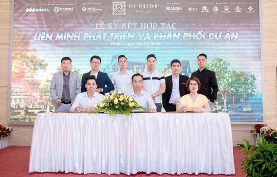  Lễ ký kết hợp tác liên minh phát triển và phân phối dự án FLC Hilltop Gia Lai đem lại sức sống mới cho thị trường bất động sản Gia Lai.
