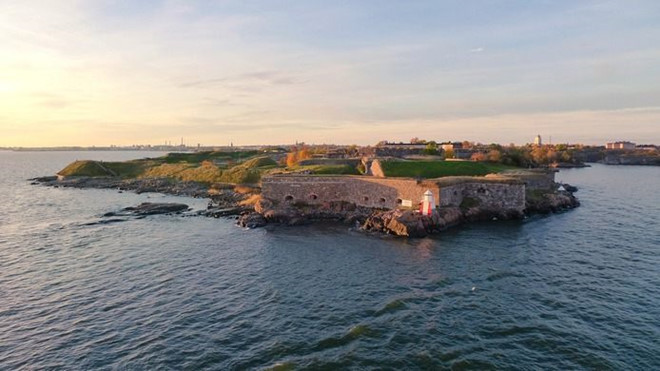 Pháo đài Suomenlinna là một trong sáu di sản thế giới được Unesco công nhận của Phần Lan.