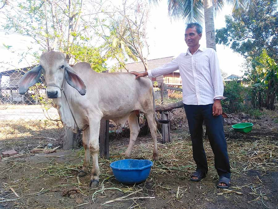 Ông Siu Blunh là điển hình làm kinh tế giỏi của xã Ia Kdăm, huyện Ia Pa. Ảnh: R.H Ông Siu Blunh là điển hình làm kinh tế giỏi của xã Ia Kdăm, huyện Ia Pa. Ảnh: R.H