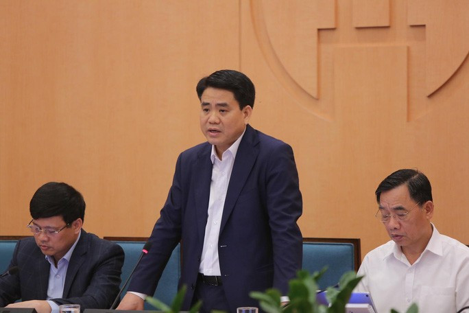 Chủ tịch UBND TP Hà Nội Nguyễn Đức Chung chủ trì cuộc họp Chủ tịch UBND TP Hà Nội Nguyễn Đức Chung chủ trì cuộc họp