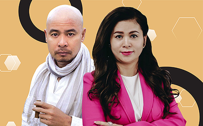 Vợ chồng "vua cà phê" Trung Nguyên (Ảnh: IT) Vợ chồng