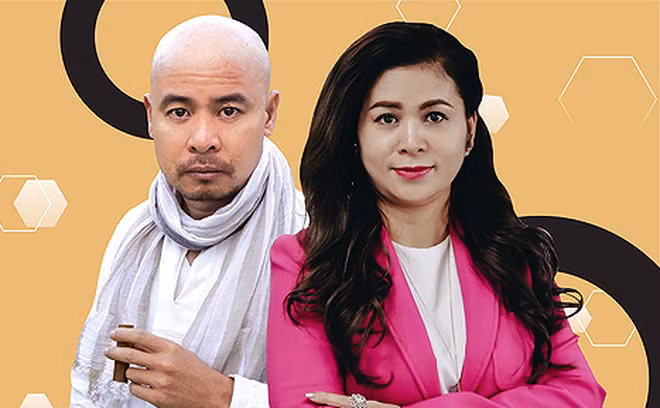 Vợ chồng "vua cà phê" Trung Nguyên (Ảnh: IT) Vợ chồng