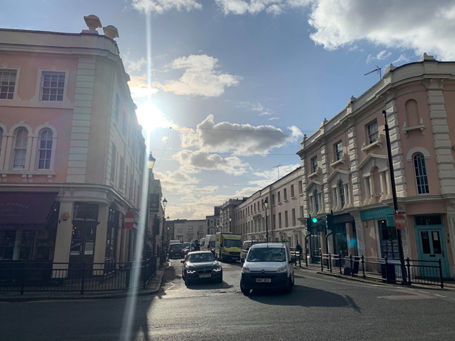 Có nhiều tuyến đường ở London, Anh không còn ai khi dịch Covid-19 bùng phát - Ảnh: Minh Trung Có nhiều tuyến đường ở London, Anh không còn ai khi dịch Covid-19 bùng phát - Ảnh: Minh Trung