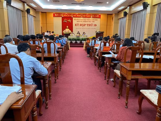 Quang cảnh Kỳ họp thứ 19, HĐND tỉnh Quảng Ngãi
