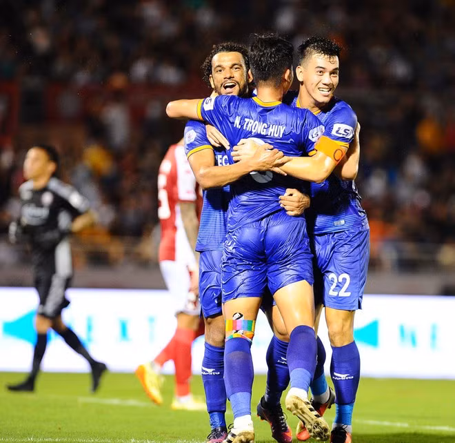 Tiến Linh sẽ lại có niềm vui nếu ghi bàn vào lưới HAGL Ảnh: KHẢ HÒA