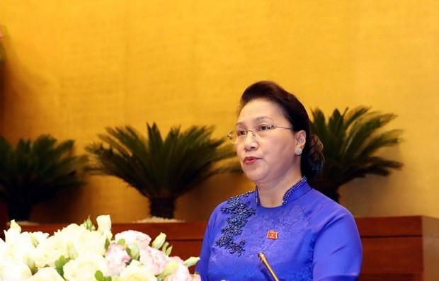 Chủ tịch Quốc hội Nguyễn Thị Kim Ngân. (Ảnh: Trọng Đức/TTXVN)