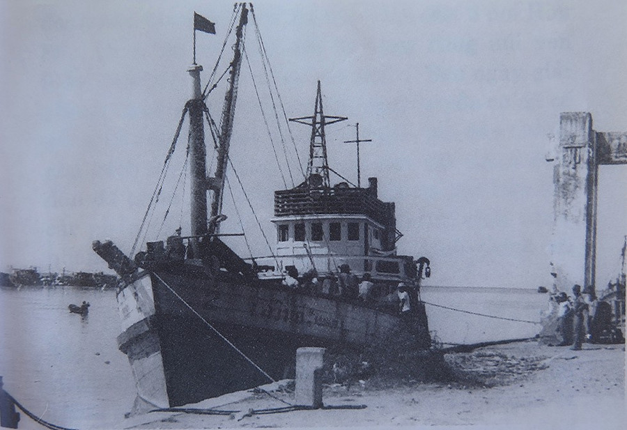 Tàu cá Thái Lan bị BĐBP bắt giữ khi xâm phạm chủ quyền ẢNH TƯ LIỆU BĐBP