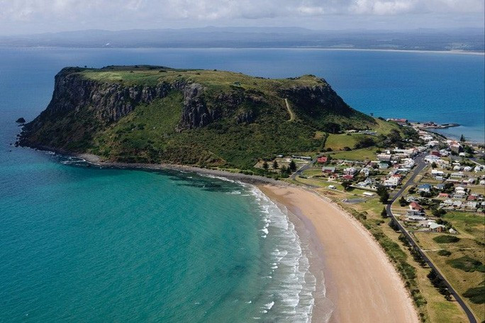  Nơi cậu bé 10 tuổi bị cá mập tấn công. Ảnh: Discover Tasmania