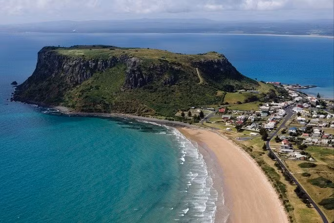  Nơi cậu bé 10 tuổi bị cá mập tấn công. Ảnh: Discover Tasmania