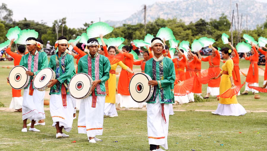 Lễ Ka Tê ở Ninh Thuận. Ảnh: GIA TIẾN