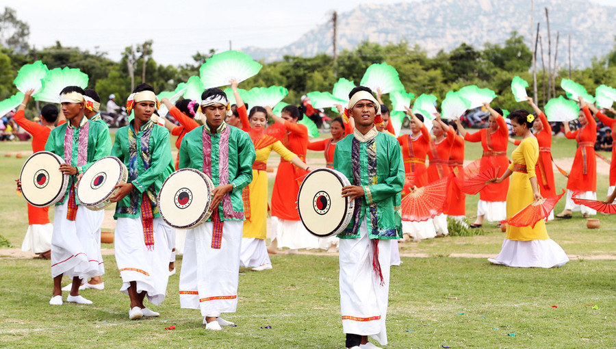 Lễ Ka Tê ở Ninh Thuận. Ảnh: GIA TIẾN