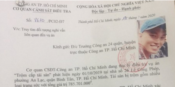 Công an ra quyết định truy tìm đối tượng Công an ra quyết định truy tìm đối tượng