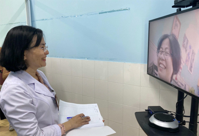 Khám, chữa bệnh từ xa tại Trung tâm Y tế quận Gò Vấp, TP HCM