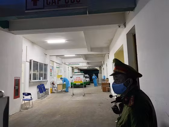 Công an túc trực tại Bệnh viện Hoàn Mỹ Đà Nẵng