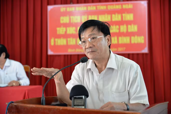 Ông Trần Ngọc Căng, Chủ tịch UBND tỉnh Quảng Ngãi. Ảnh: T.Trực