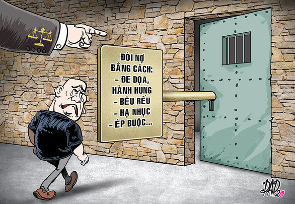 Vụ việc ông L.T.T. (ngụ phường 14, quận Gò Vấp, TP.HCM) phải nhảy cầu tự tử vì áp lực do nhóm đòi nợ gây ra đã gióng lên hồi chuông cảnh báo về các vụ án vi phạm pháp luật núp dưới bóng việc đòi nợ thuê hiện nay.