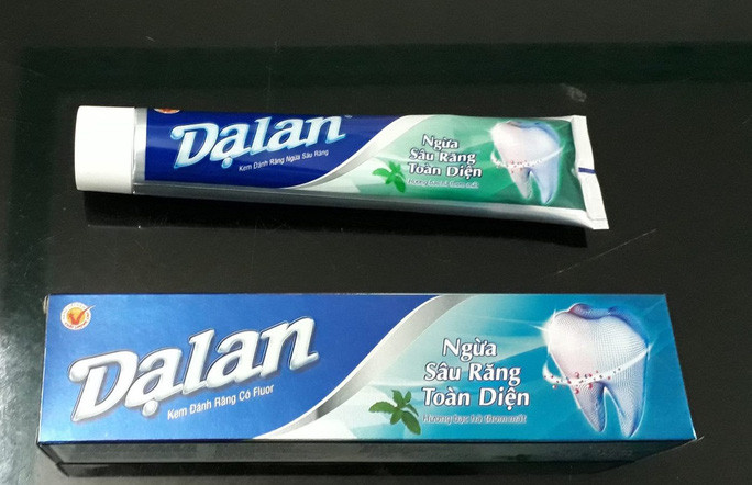 Lô kem đánh răng ngừa sâu răng Dạ lan hương bạc hà thơm mát bị thu hồi - Ảnh minh hoạ
