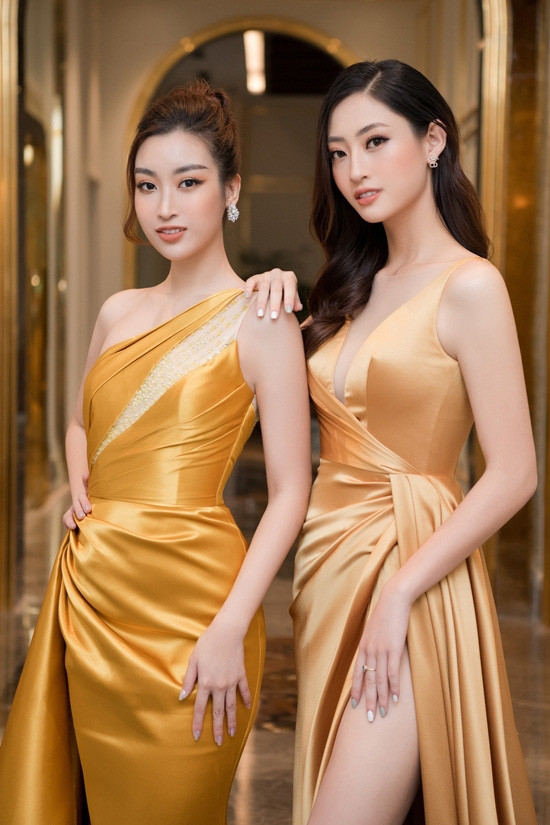 Hai người đẹp Đỗ Mỹ Linh và Lương Thùy Linh đều nhận được nhiều tình cảm từ công chúng nhờ nhan sắc xinh đẹp và những hoạt động thiện nguyện cả hai tích cực tham gia.