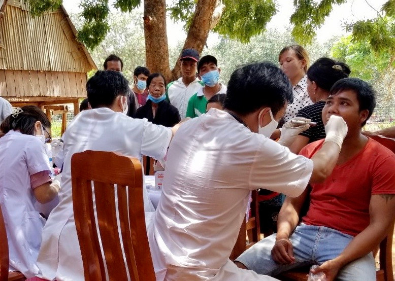  Tính đến ngày 26-7, Gia Lai ghi nhận 28 ca dương tính với bệnh bạch hầu. Ảnh: Như Nguyện