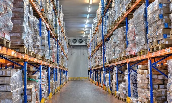 Mô hình dịch vụ kho lạnh đang được vận hành tại Việt Nam. Ảnh: ABA.com.vn