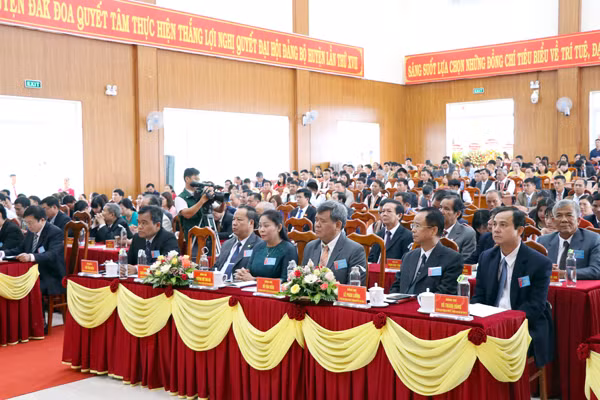 Đại hội có 276 đại biểu chính thức tham gia. Ảnh: Phương Linh